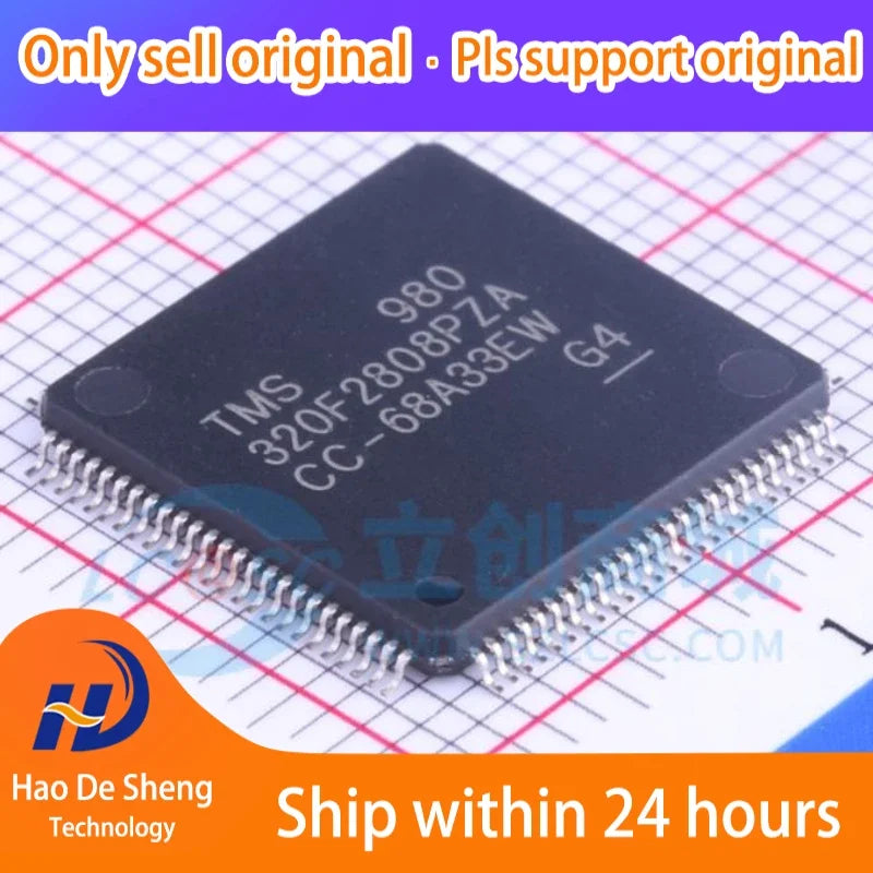 10PCS/LOT TMS320F2808PZA LQFP-100 New Original In Stock, electronic components supplies