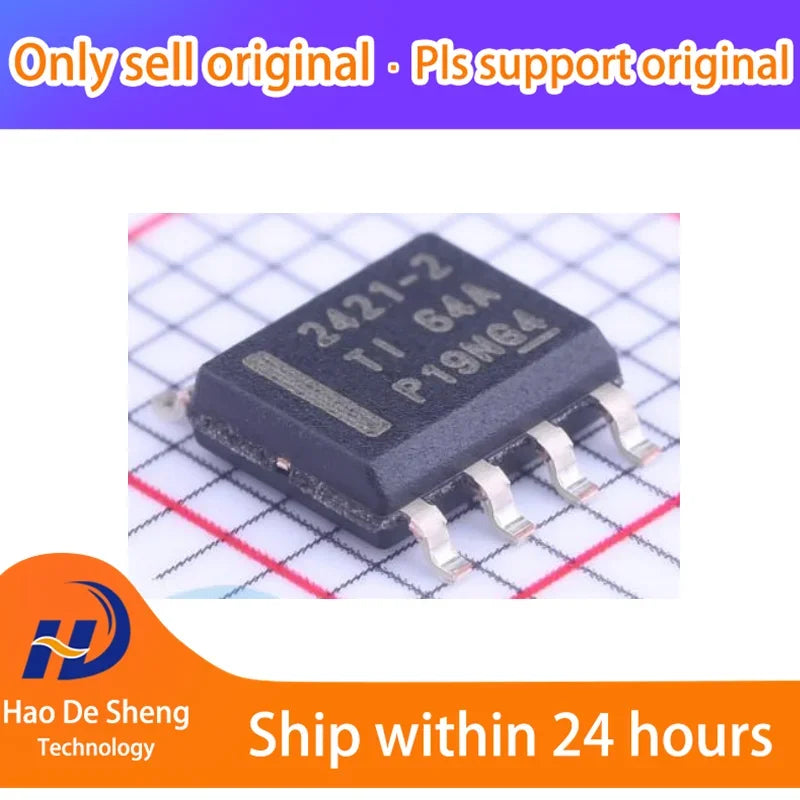 10PCS/LOT TPS2421-2DDAR Logo 2421-2 SOP8 New Original In Stock