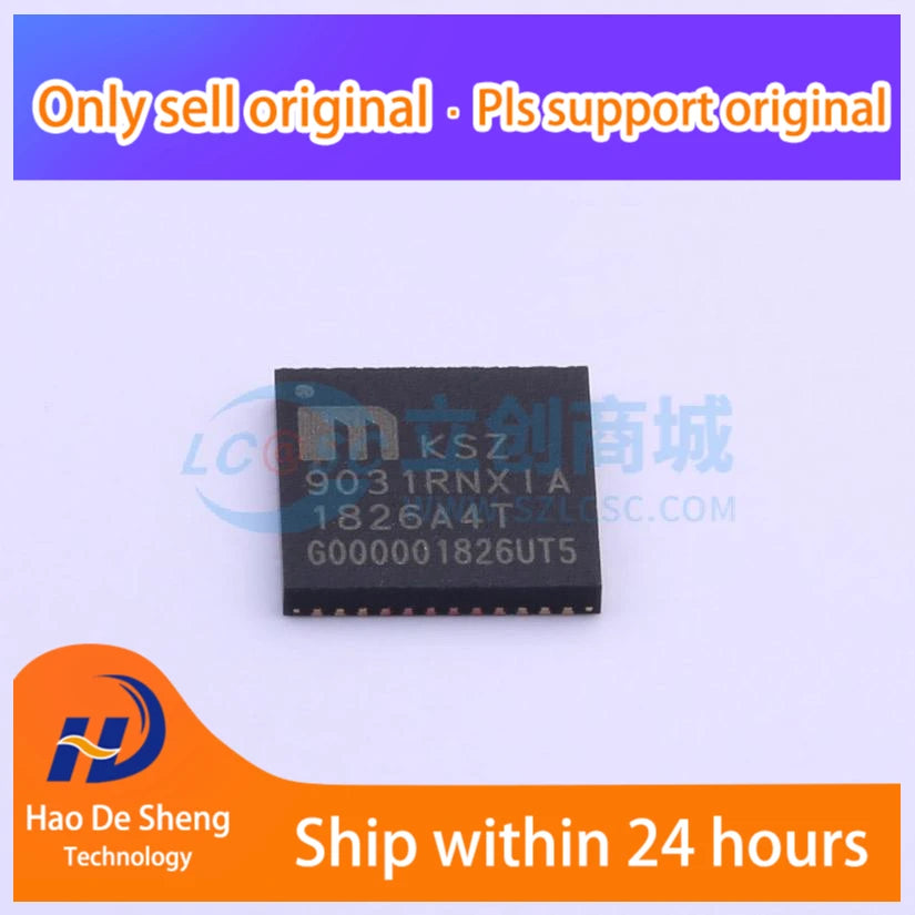 10PCS/LOT KSZ9031RNXIA-TR  KSZ9031RNXIA  KSZ9031 QFN-48 New Original In Stock