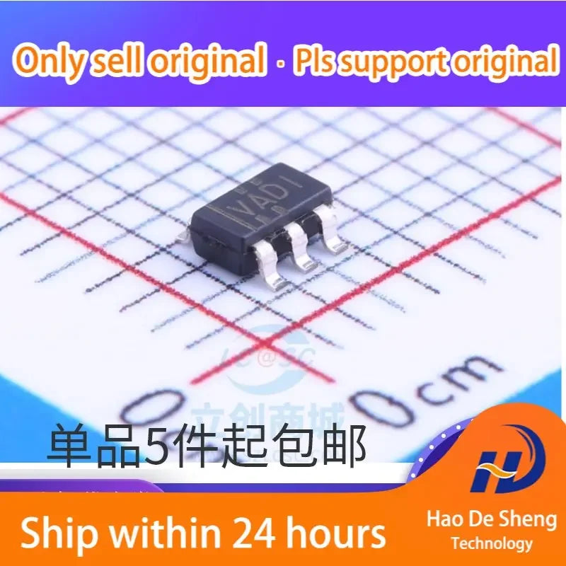 10PCS/LOT TLV2221IDBVR Logo VADI VAD1 Power Supply Voltage Stabilization IC  SOT23-5 New Original In Stock