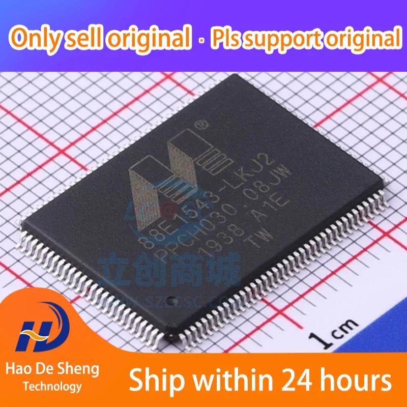 10PCS/LOT  88E1543-A1-LKJ2C000  88E1543-LKJ2 LQFP-128  New Original In Stock