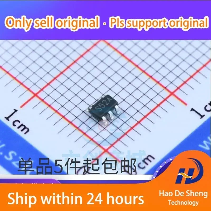10PCS/LOT LM2733XMF LOGO S52A SOT23-5 LM2733XMFX/NOPB New Original in Stock