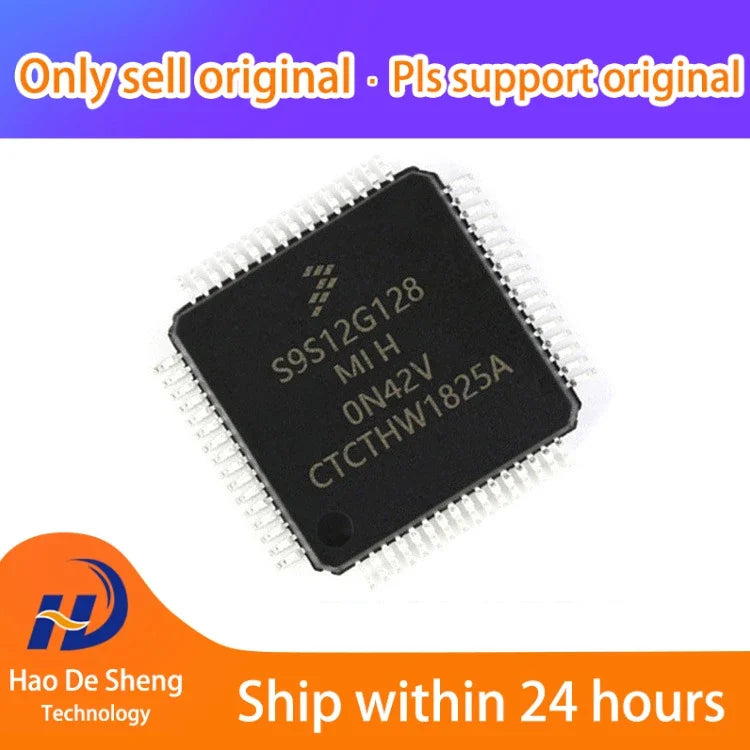 1 шт S9S12G128 S9S12G128AVLFR 48LQFP новый оригинальный в наличии 