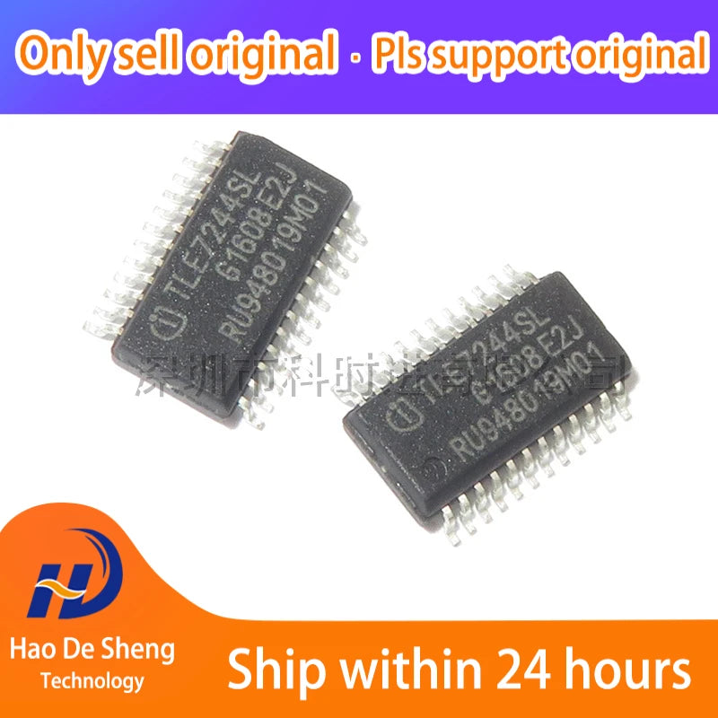 10PCS/LOT   TLE7244SL-A   SSOP-24  New Original In Stock
