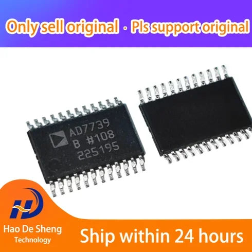 10PCS/LOT  AD7739BRUZ-REEL7 TSSOP-24 AD7739BRUZ New Original in  stock