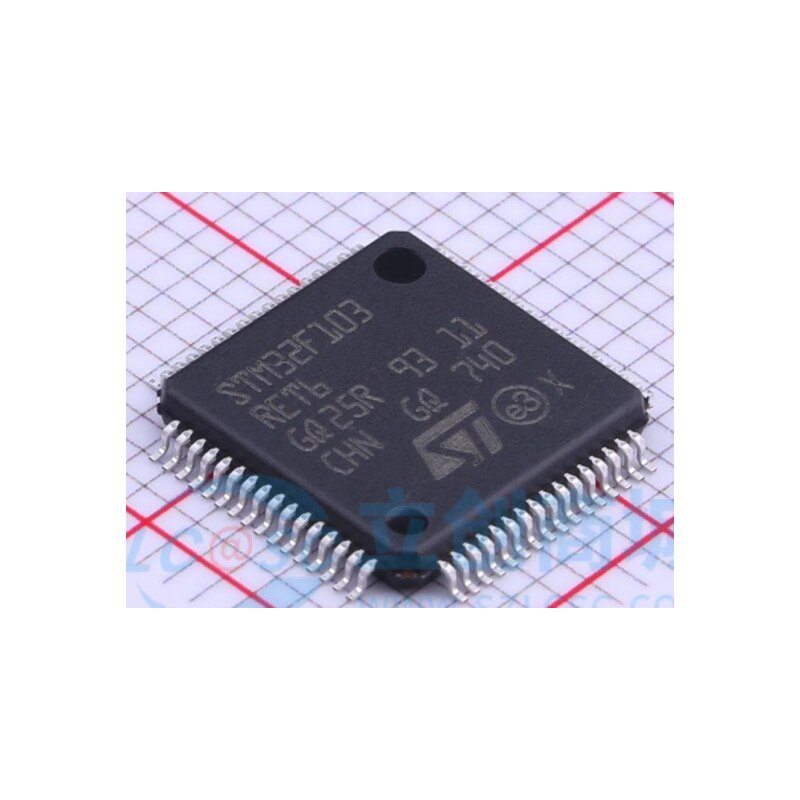 10PCS/LOT STM32F103RET6 LQFP-64 New Original In Stock