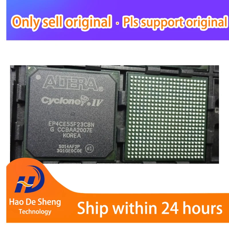 1 шт EP4CE55F23C8N EP4CE55F23C8 BGA новый оригинальный в наличии 