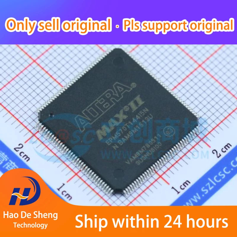 1 шт./лот EPM570T144I5N EPM570T144I5 TQFP-144 новый оригинальный в наличии 