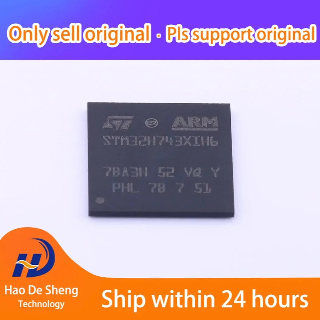 1 шт./лот STM32H743XIH6 32H743XIH6 FBGA-240 новый оригинальный в наличии 