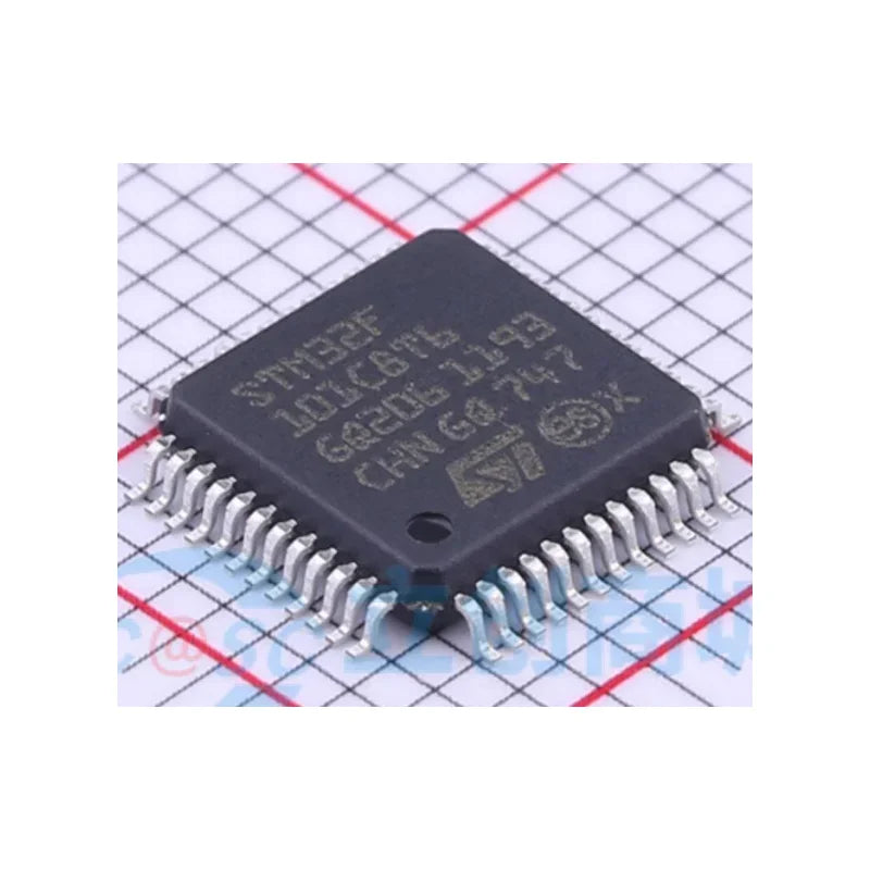 10PCS/LOT STM32F101C8T6 LQFP-48 New Original In Stock