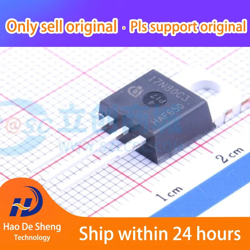 10PCS/LOT SPP17N80C3  TO220  New Original In Stock
