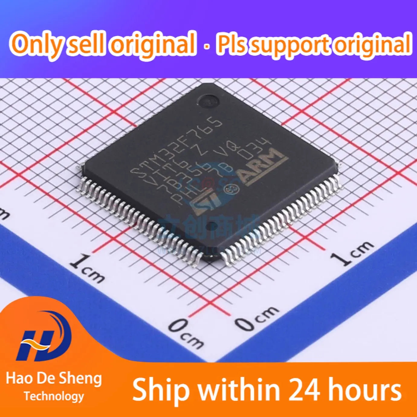 1 шт STM32F765VIT6 LQFP-100 новый оригинальный в наличии 