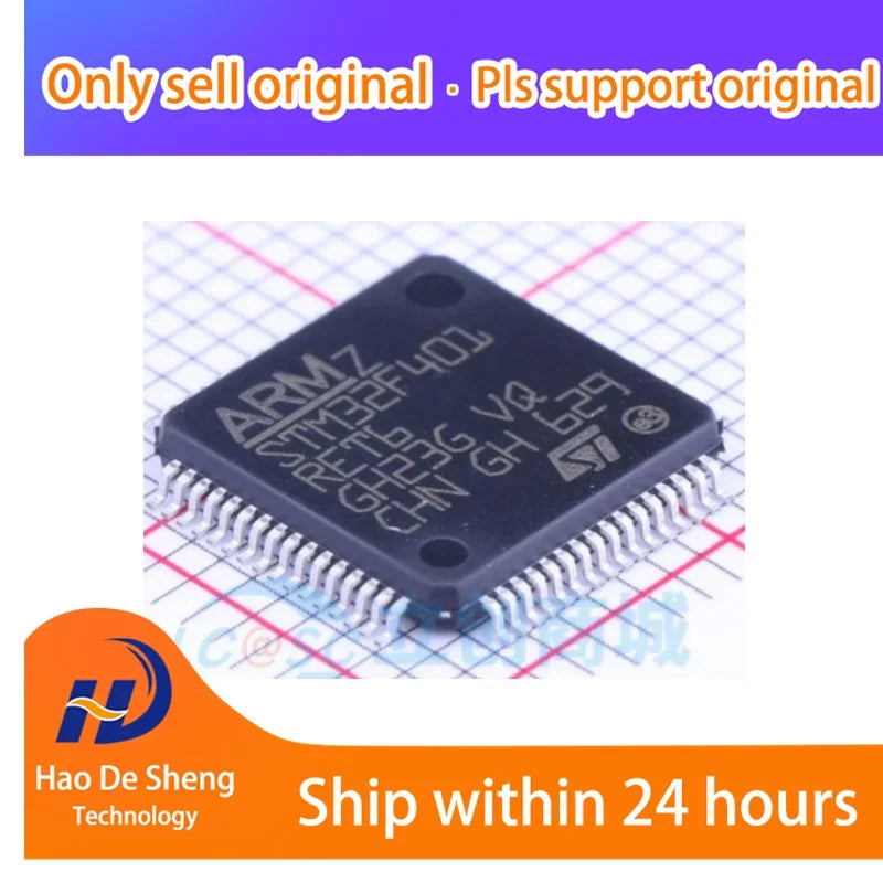 10PCS/LOT STM32F401RET6 STM32F401 LQFP-64 New Original In Stock