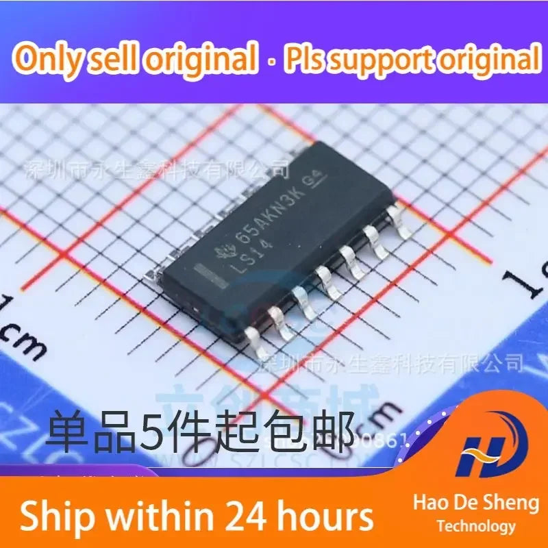 10PCS/LOT SN74LS14DR 74LS14DR SOP14 New Original In Stock