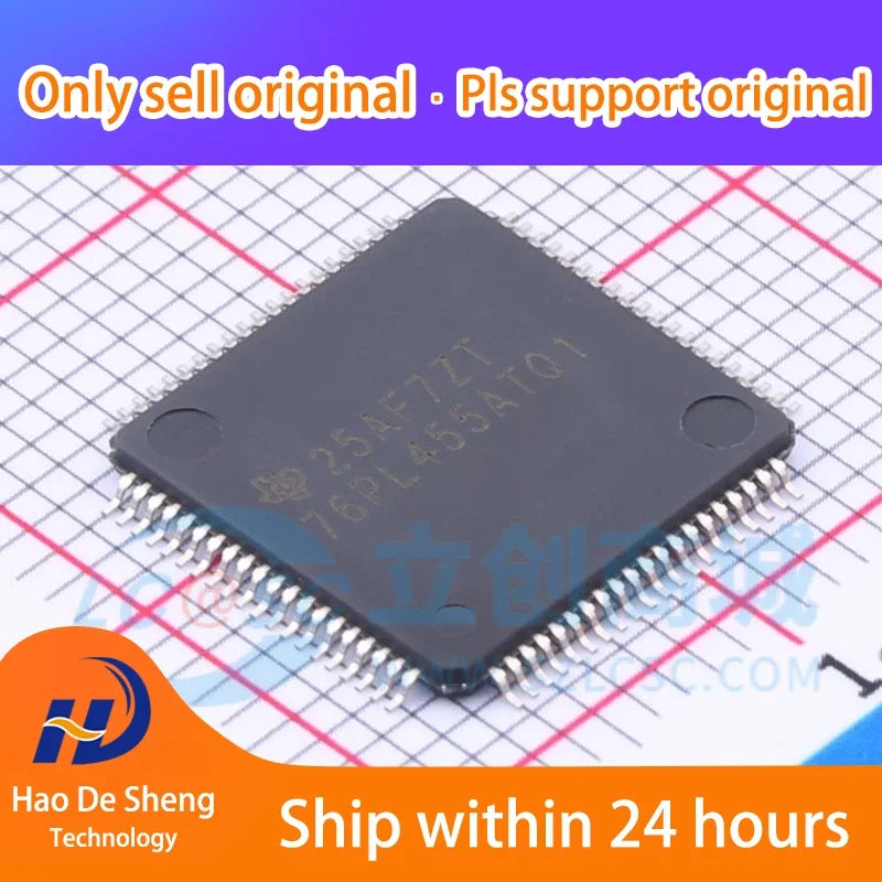 1 шт./лот BQ76PL455ATPFCRQ1 76PL455ATQ1 TQFP-80 новый оригинальный в наличии 