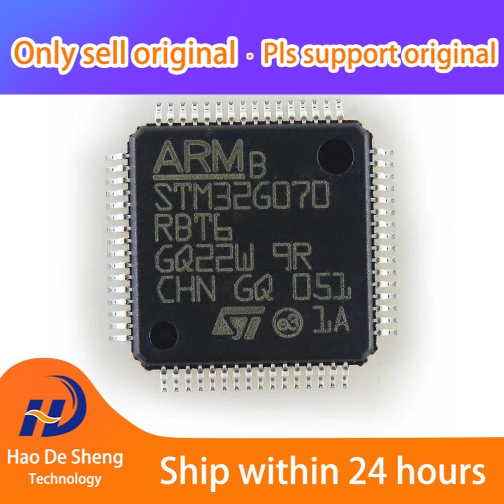 10 шт./лот STM32G070RBT6 STM32F070 LQFP64 новый оригинальный в наличии, поставки электронных компонентов 