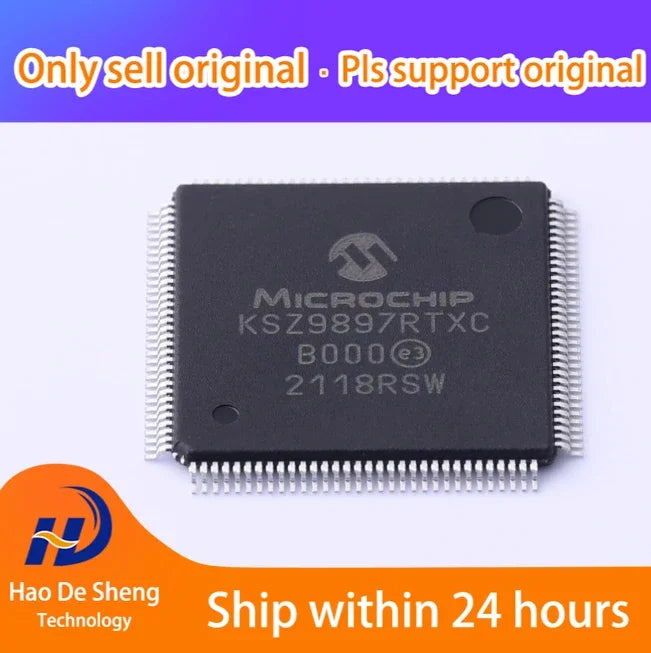 1 шт./лот KSZ9897RTXC-TR KSZ9897RTXC TQFP-128 новый оригинальный в наличии 