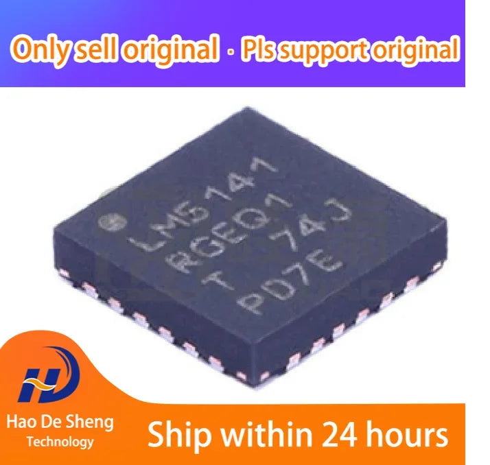 10PCS/LOT LM25141QRGERQ1 LM25141QRGER Logo LM25141 QFN-24 New Original In Stock
