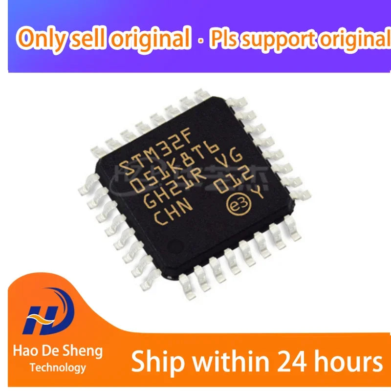 10PCS/LOT STM32F051K8T6 LQFP-32 New Original In Stock