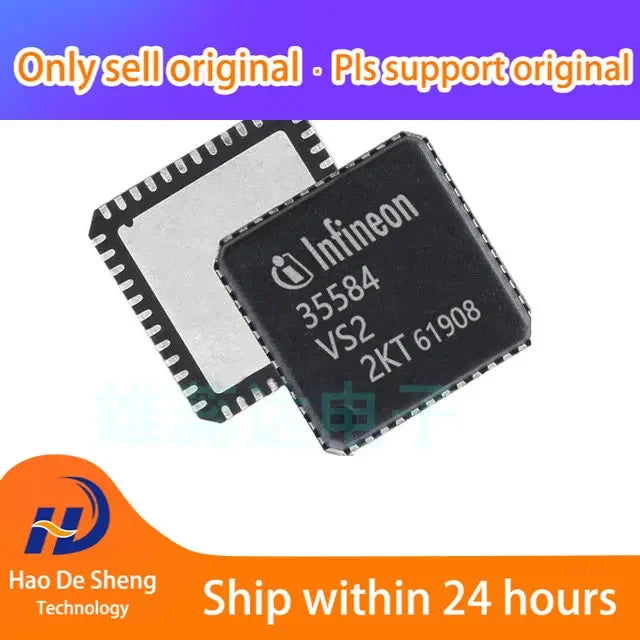 10 шт./лот TLF35584QVVS1 VQFN-48 логотип 35584VS2 новый оригинальный в наличии 