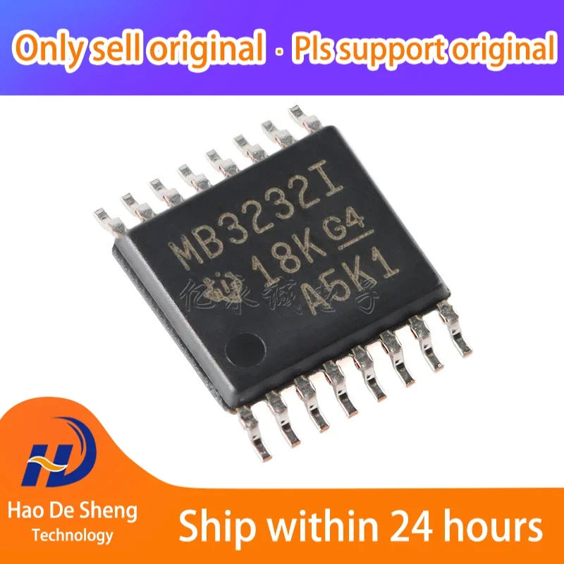 10PCS/LOT MAX3232IPWR TSSOP-16 RS-232 New Original In Stock