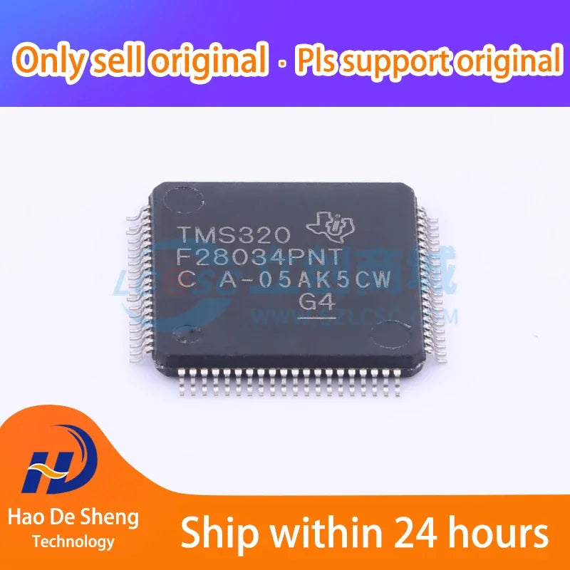 10pcs/LOT TMS320F28034PNT LQFP80 New Original In Stock, electronic components supplies