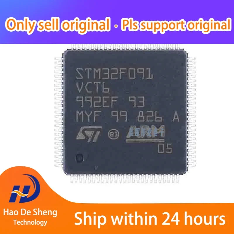 10PCS/LOT STM32F091VCT6 STM32F091 LQFP-100 New Original In Stock