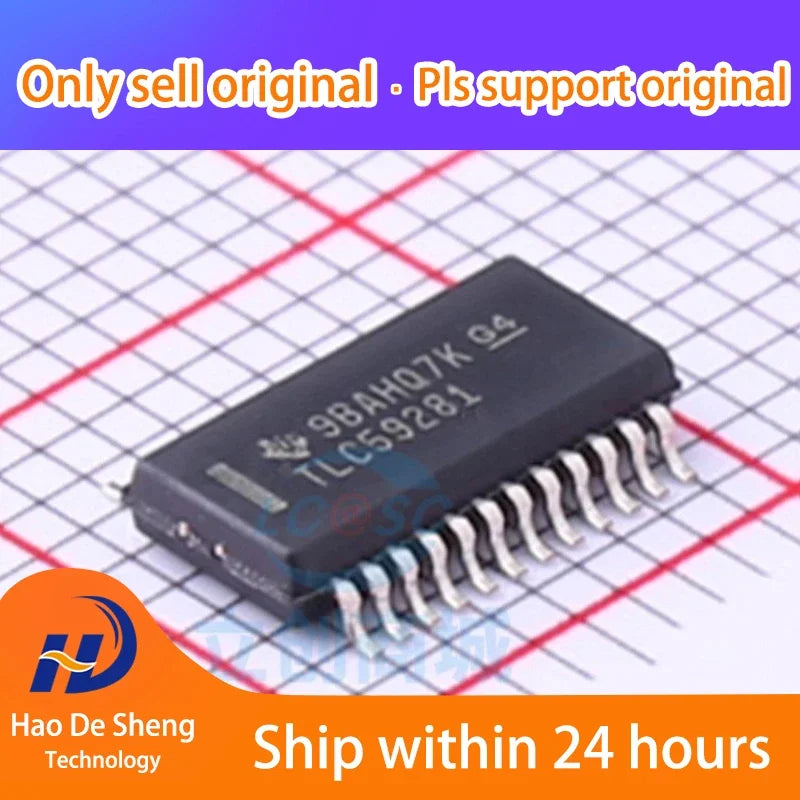 10PCS/LOT TLC59281DBQR TLC59281 SSOP-24 New Original In Stock