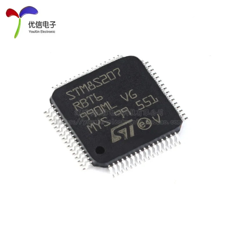 10 шт./лот STM8S207RBT6 STM8S207 RBT6 LQFP-64 новый оригинальный в наличии, поставки электронных компонентов 