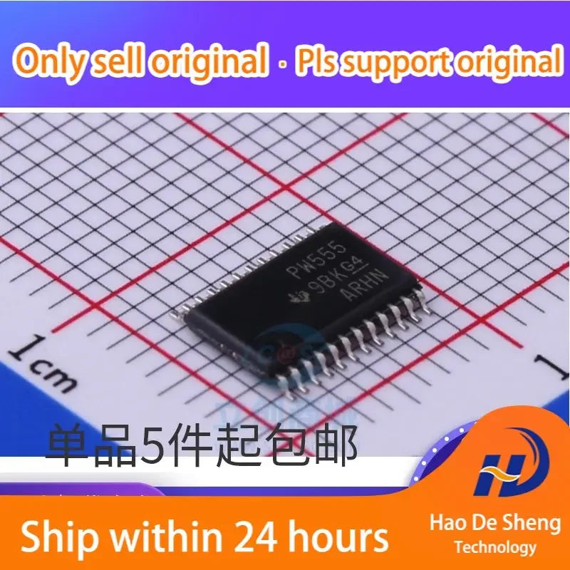 10PCS/LOT TCA9555PWR TCA9555PW TSSOP24 Logo PW555 Extender IC New Original In Stock