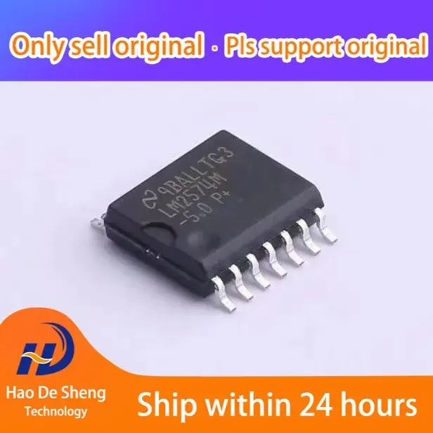 10PCS/LOT  LM2574M-5.0 LM2574MX-5.0 SOP-14 New Original In Stock, electronic components supplies