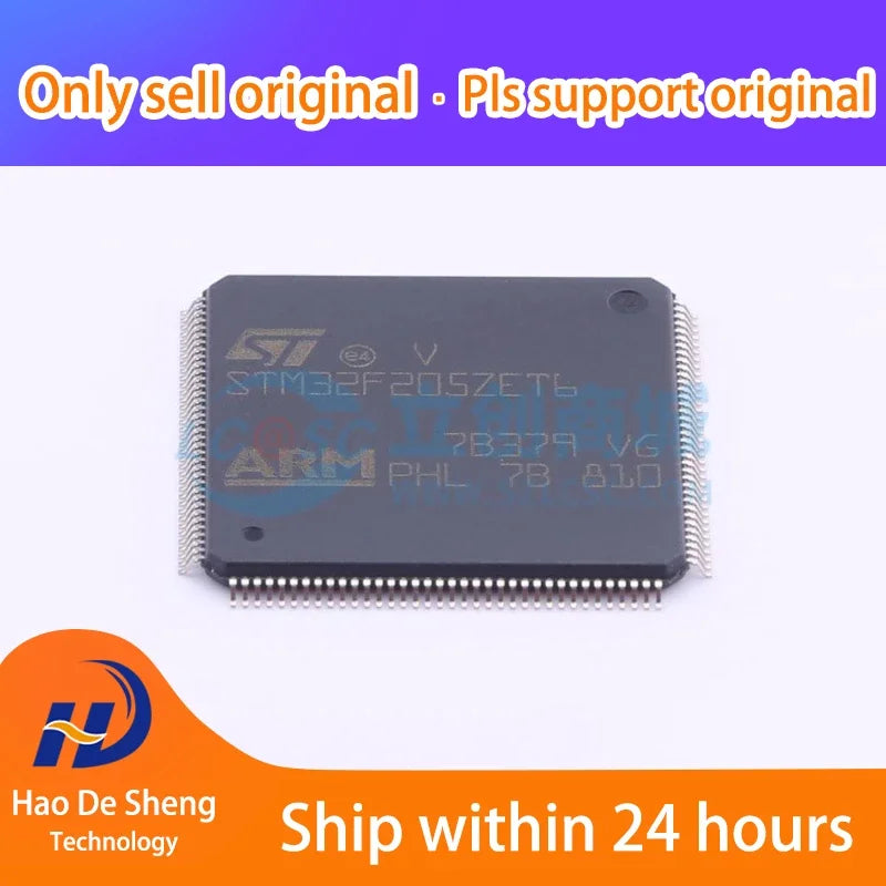 10PCS/LOT STM32F205ZET6 LQFP-144   New Original In Stock, electronic components supplies