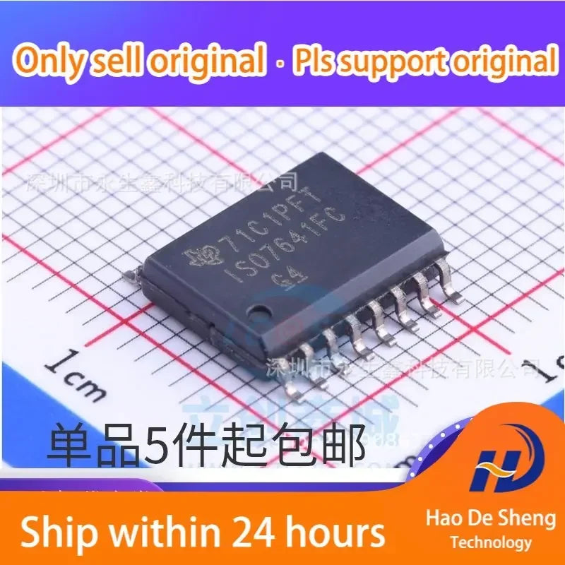 10PCS/LOT ISO7641FCDWR ISO7641FC Digital Isolator SOP-16 New Original In Stock