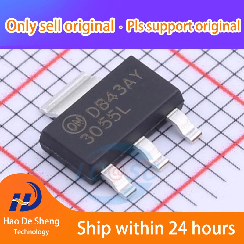 10PCS/LOT NDT3055L SOT-223-4  New Original In Stock