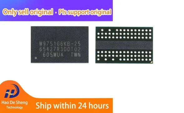 10 шт./лот W9751G6KB-25 W9751G6KB WBGA-84 новый оригинальный в наличии 