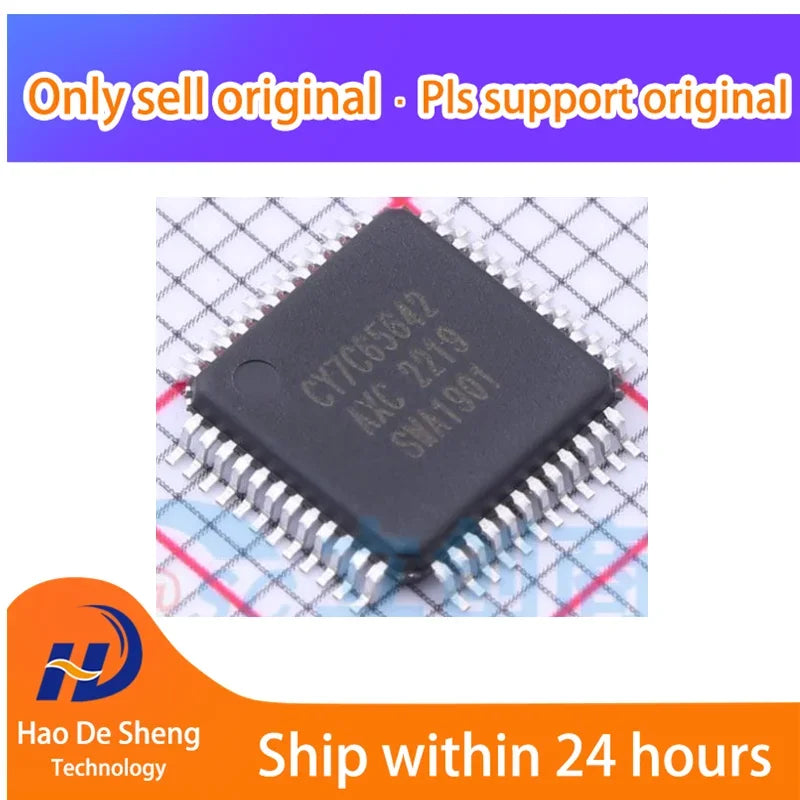 10 шт./лот CY7C65642-48AXC CY7C65642 TQFP48 новый оригинальный в наличии 