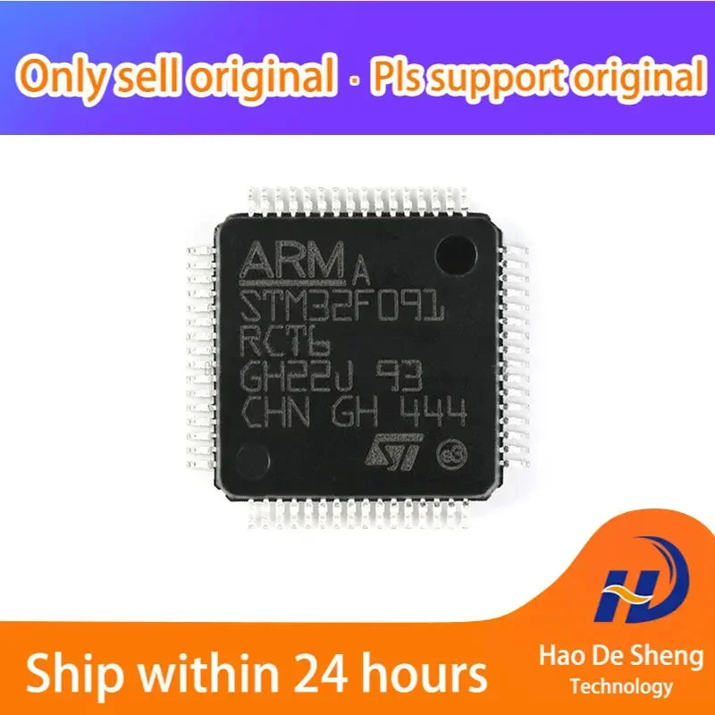 10PCS/LOT STM32F091RCT6 STM32F091 091RCT6  LQFP-64 New Original in Stock