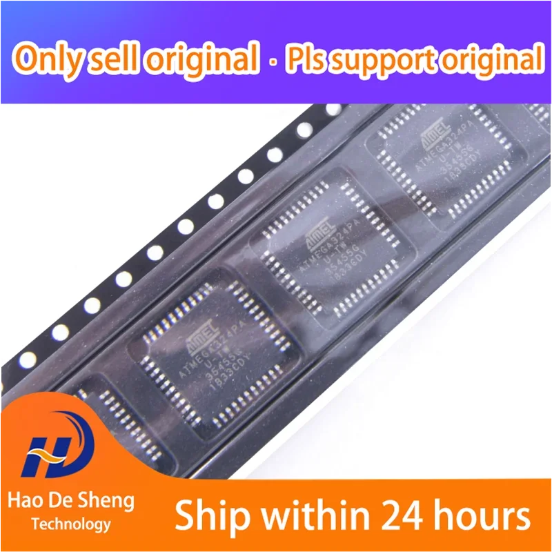 10PCS/LOT ATMEGA324PA-AU TQFP44 New Original In Stock