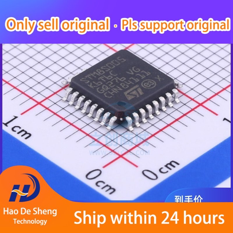10 шт./лот STM8S005K6T6C LQFP32 новые оригинальные в наличии, поставки электронных компонентов 