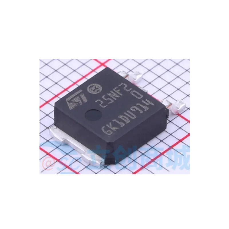 10PCS/LOT STD25NF20 TO-252 25NF20 New Original in Stock