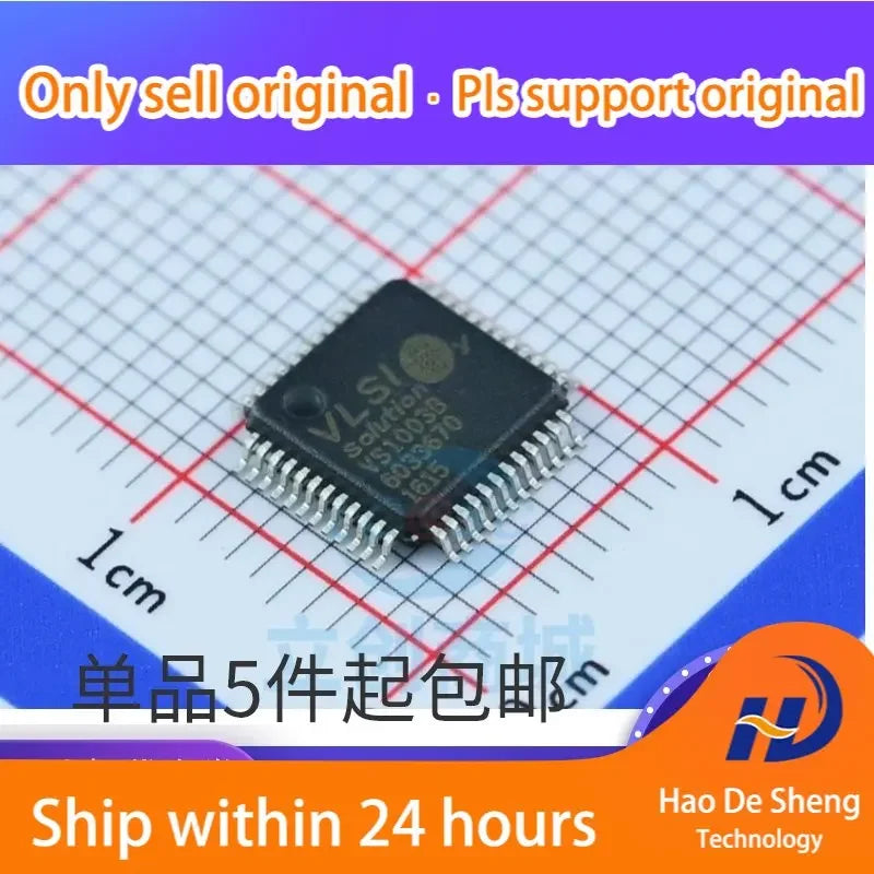 10 шт./лот VS1003B-L MP3Decode IC LQFP-48 новый оригинальный в наличии 