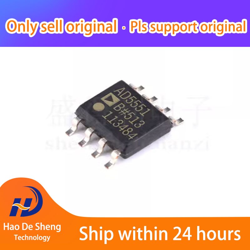 10PCS/LOT AD5551BR AD5551BRZ AD5551B SOP-8  New Original In Stock