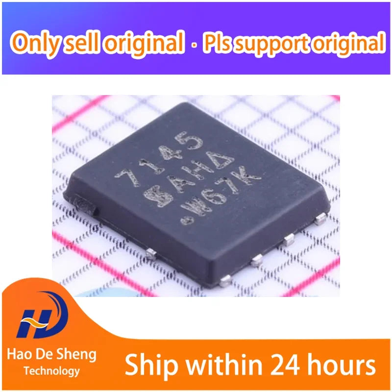 10PCS/LOT SI7145DP-T1-GE3 Logo  7145 QFN-8 New Original In Stock