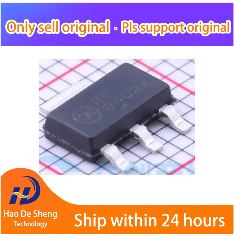 10PCS/LOT NCV8402ASTT1G SOT223 Logo8402AS  New Original In Stock