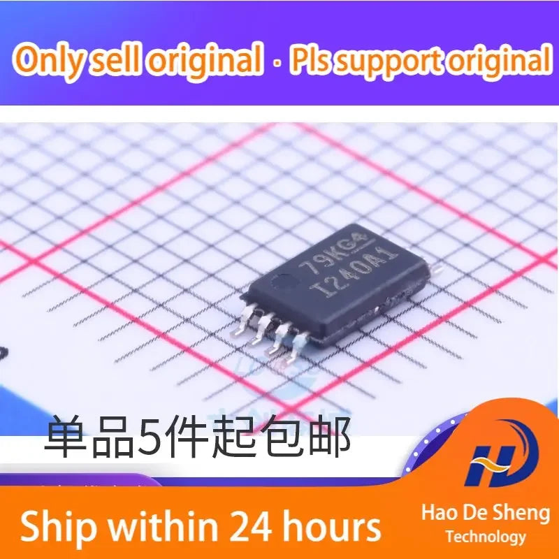 10PCS/LOT INA240A1PWR I240A1  TSSOP-8 New Original In Stock
