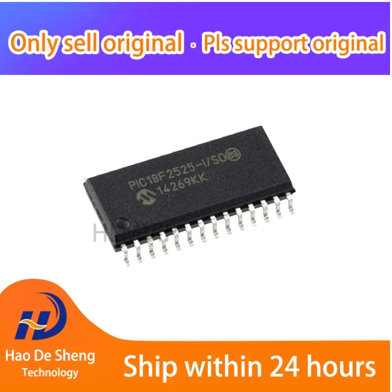 10PCS/LOT PIC18F2525-I/SO  PIC18F2525 SOP28 New Original in Stock