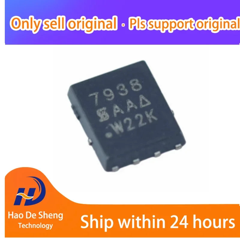 10PCS/LOT SI7938DP-T1-GE3 SI7938DP-T1 SI7938DP PAKSO-8 New Original In Stock