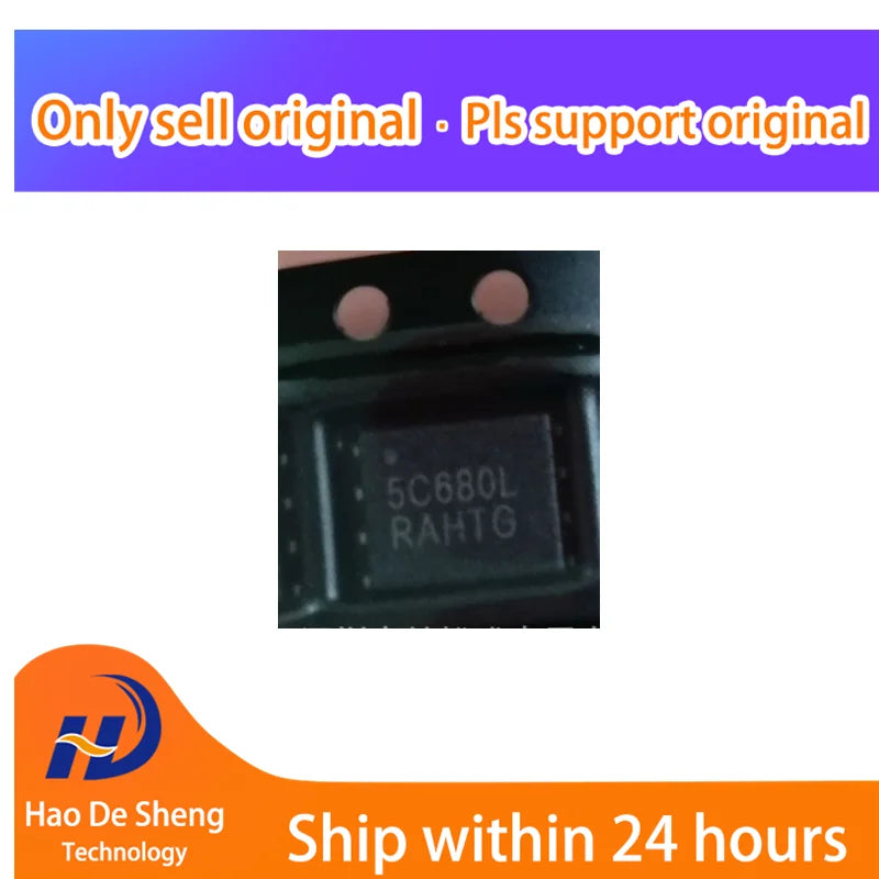10PCS/LOT  NVMFD5C680NLT1G   logo 5C680 DFN8