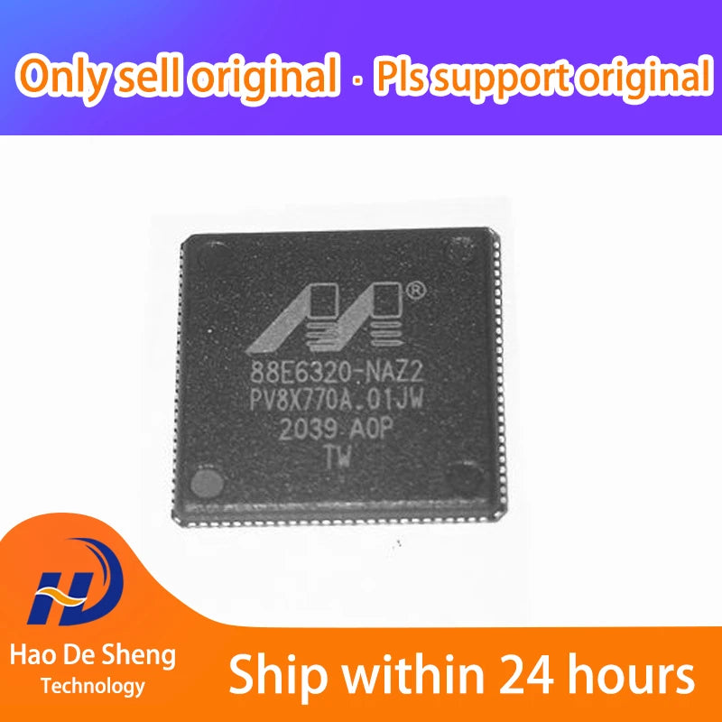 10PCS/LOT 88E6320-A0-NAZ2C000 88E6320-NAZ2 QFN108  New Original In Stock