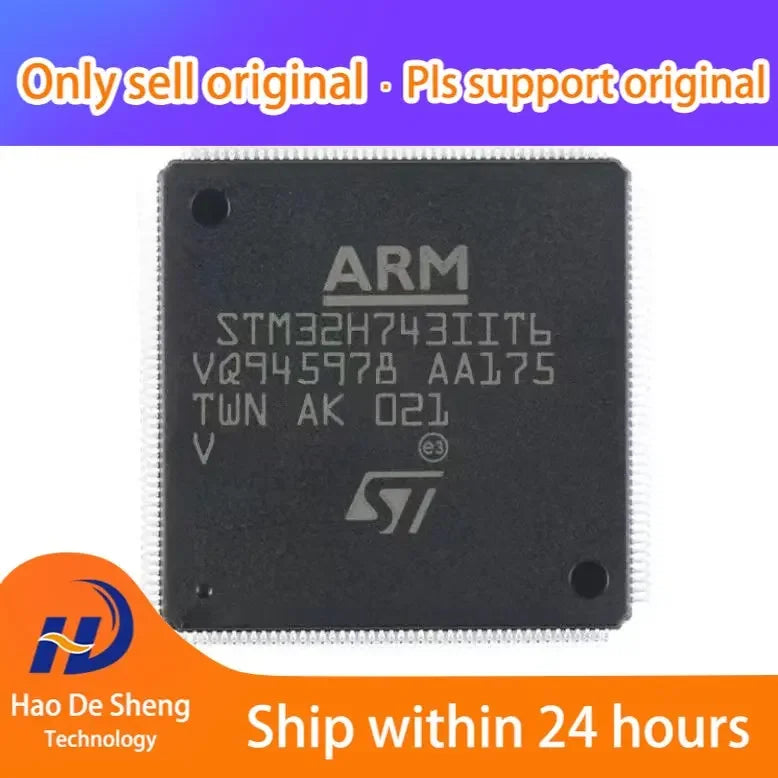 10pcs/LOT STM32H743IIT6  LQFP-176 New Original In Stock, electronic components supplies